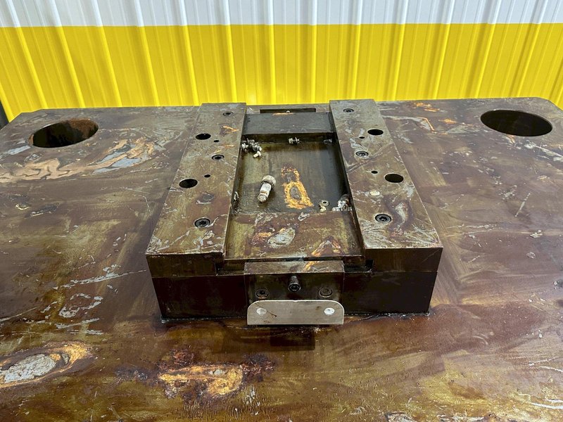 3000 TON NATIONAL (CROSBY GROUP) 4-POST HYDRAULIC PRESS / WIRE ROPE SWAGING MACHINE: STOCK #19450