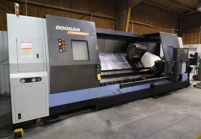 Used 2008 Doosan Puma 800L CNC Lathe For Sale - 11.5" Hole Thru