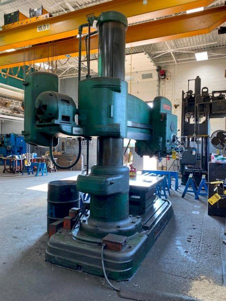 6&#039; X 17&quot; AMERICAN HOLE WIZARD RADIAL ARM DRILL. STOCK # 0644123