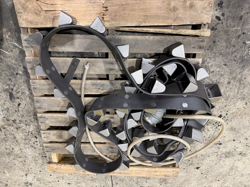 72” TABLE PANGBORN MODEL LK ROTOBLAST SHOT BLAST MACHINE: YOBRO #24357