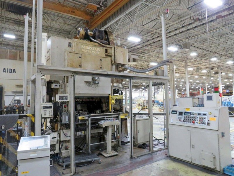 125 TON MINSTER PM3 SSDC PRESS