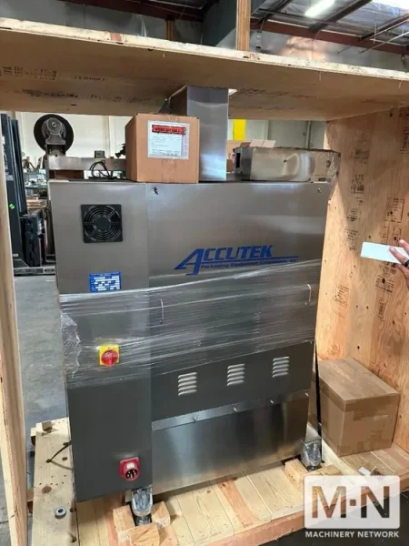 ACCUTEK ACCU-FFS-2 Three Roll, 4 Sealing Rolling Type Liquid Automatic Form Fill &amp; Sealing Machine, 2020 *Never Installed $78K Replacement*