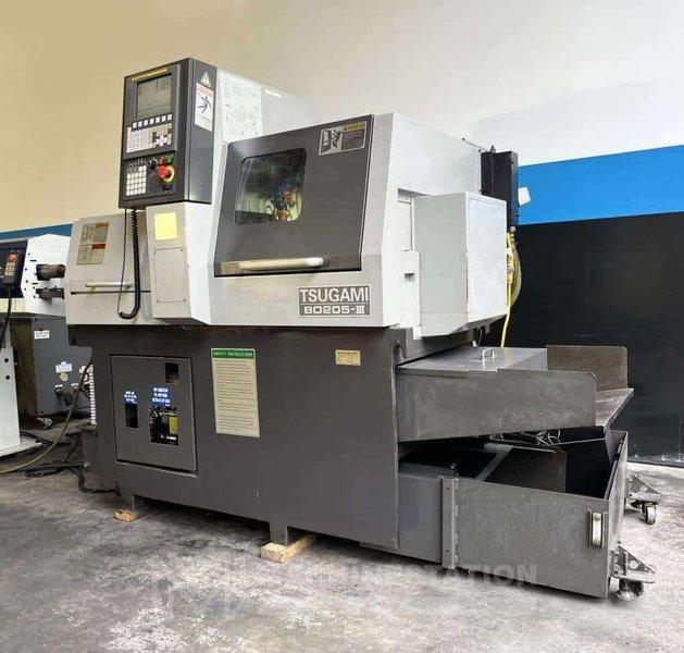 Tsugami B0205-III CNC Swiss Type Automatic Lathe