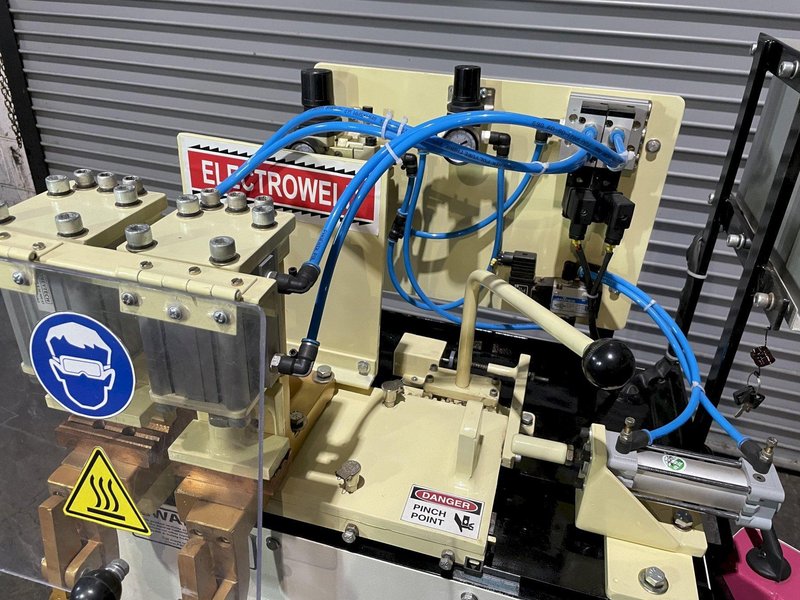 Electroweld Model RBW-15PN Pneumatic Rod Butt Welder - Brand New!