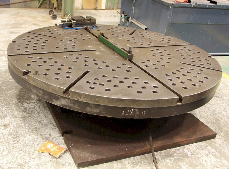 78&#039; CUSTOM ROTARY WELDING TABLE: STOCK #70625