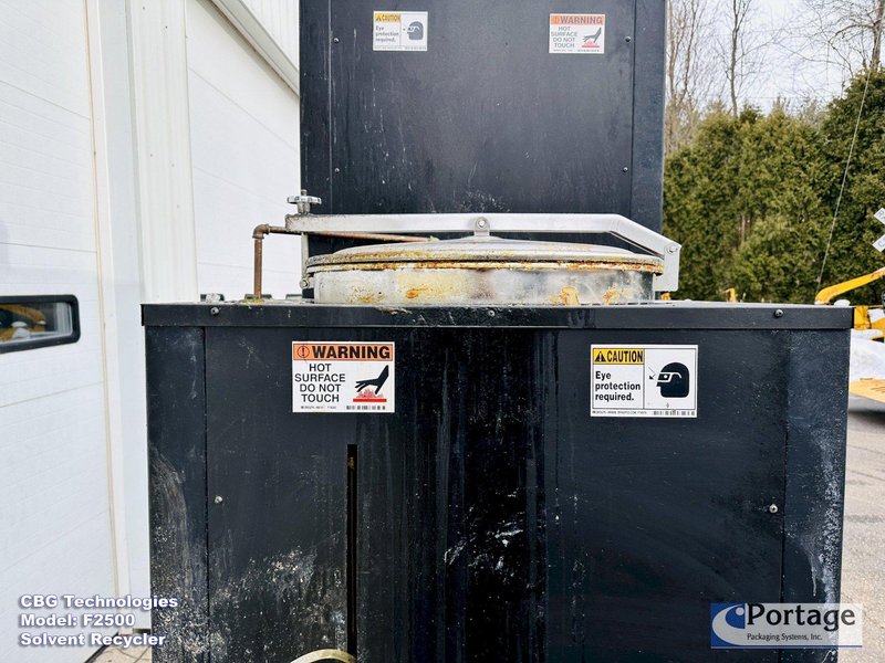 CBG Technologies Model: F2500  ||  Solvent Recycler