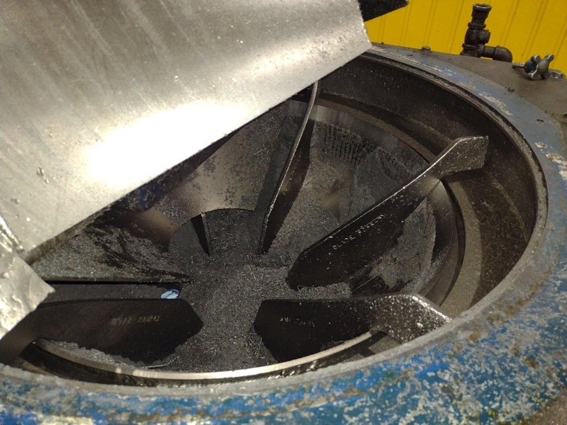 INTER-SOURCE MODEL #CA-6200F CHIP SHREDDER, SPINNER PROCESSING &amp; OIL RECOVER SYSTEM: STOCK #23374