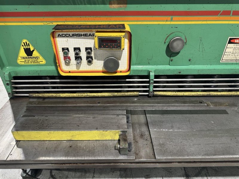 1/4″ x 10′ Accurshear 625010 Shear, 1989