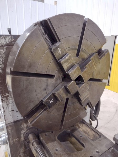 25&quot;/35&quot; X 157&quot; HERCULES MODEL #SPM-630x4000 GAP BED ENGINE LATHE 4&quot; HOLE: STOCK 12137