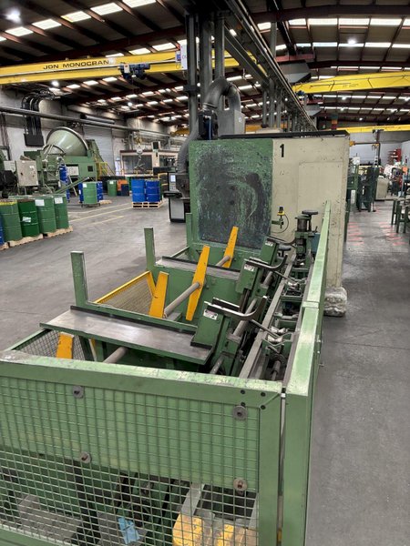22MM KIESERLING BAR PEELER W/INFEED &amp; OUTFEED TABLES