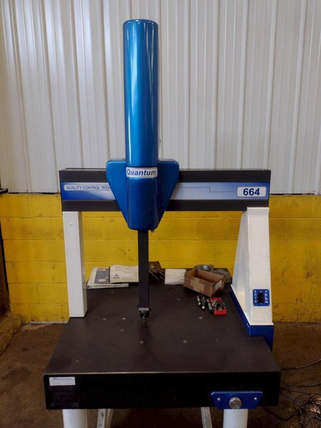 QUALITY CONTROL TECHNOLOGY QUANTAM MODEL # 664 3-AXIS COORDINATE MEASURING MACHINE: STOCK 16705
