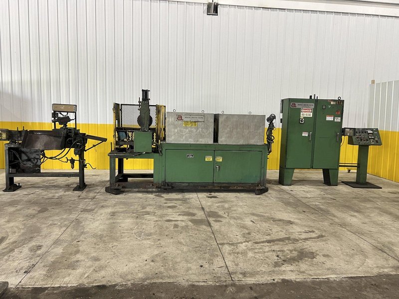 500 kw AMERICAN INDUCTION HEATING 2 COIL BILLIT HEATING SYSTEM, WITH FEEDER &amp; CONTROLS: STOCK #20810: STOCK #20813