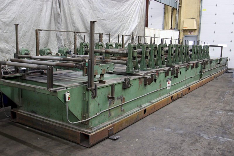 13 STANDS X 3&quot; X 44&quot; BRADBURY ROLLFORMER: STOCK #69558