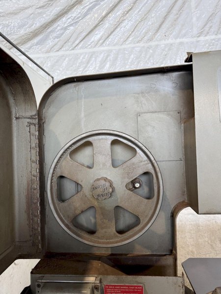 36" DOALL 3612-H VERTICAL BANDSAW. STOCK # 0217526.