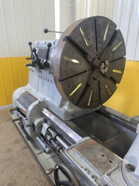 50&quot; X 72&quot; AXELSON MODEL 32 HEAVY DUTY ENGINE LATHE, 2.5&quot; HOLE: STOCK #13104