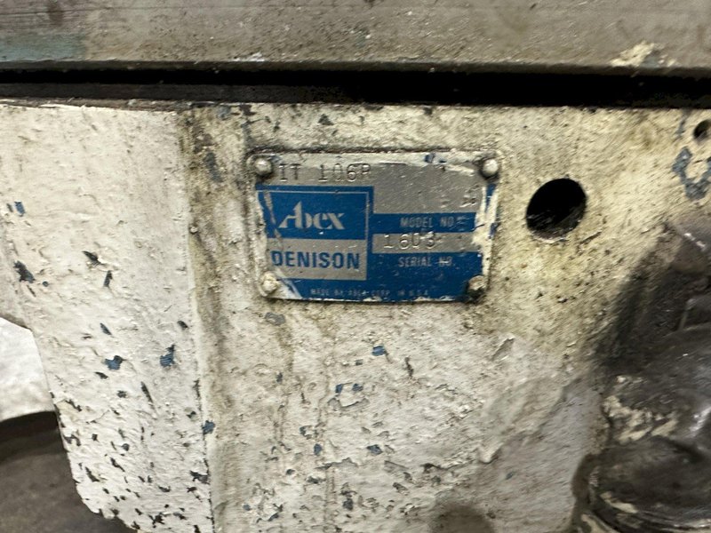 35 TON DENISON HYDRAULIC C FRAME PRESS: STOCK #77660