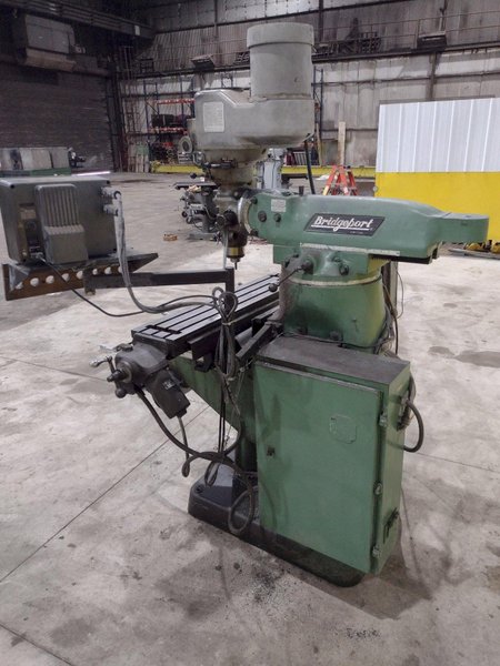 1.5 HP BRIDGEPORT SERIES I VERTICAL MILL / MILLING MACHINE: STOCK #20702