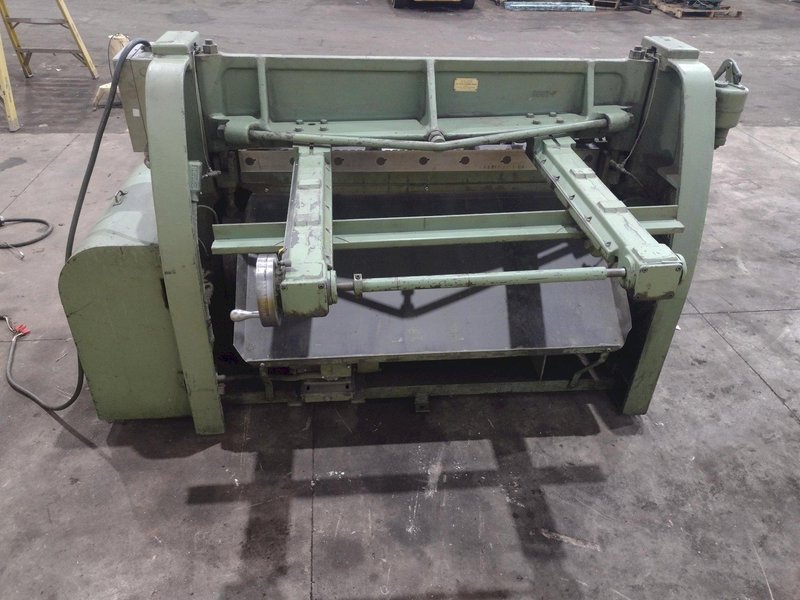4' X  12 GAUGE PEXTO MODEL #12-U-4K MECHANICAL POWER SHEAR: YOBRO #25664