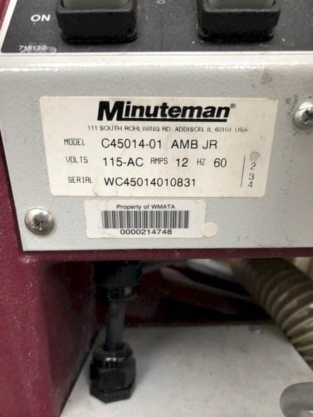 MINUTEMAN AMBASSADOR JR CARPET CLEANER: STOCK #13992