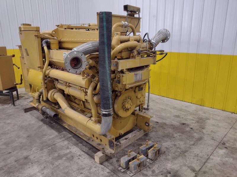 500 KW CATERPILLAR MODEL #D348 DIESEL GENERATOR: STOCK #23161