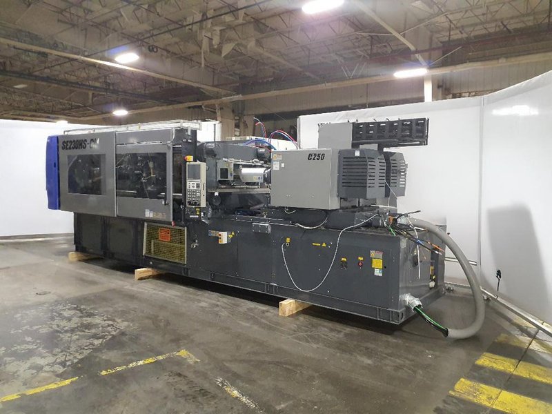 Sumitomo SE 230HS-CI 253-Ton Injection Molding System, 2020