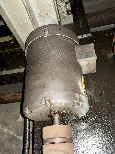 16,000 LB X 40" ROWE 16040-DSJ MOTORIZED UNCOILER. STOCK # 0219026