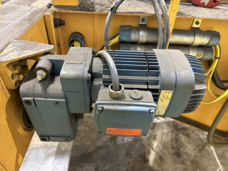 10 TON X 50' DEMAG DOUBLE GIRDER BRIDGE CRANE, NEW 1998: YOBRO #24519