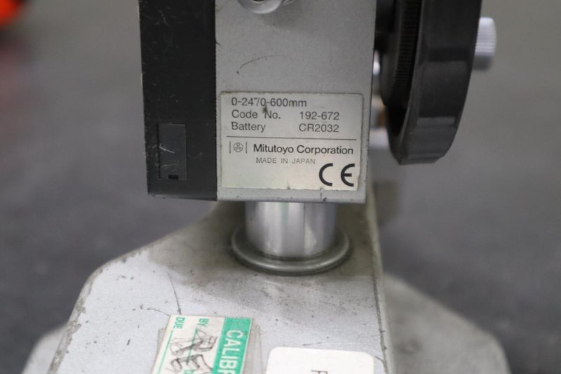 Mitutoyo 24" Digital Height Guage Model 192-672- Auction Item