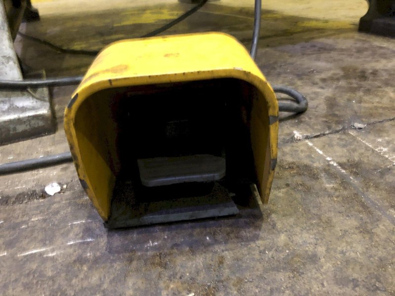 80 TON SOUTHBEND MODLE #OBI-90 BACKGEARED OBI PUNCH PRESS, 4" STROKE: STOCK 16281