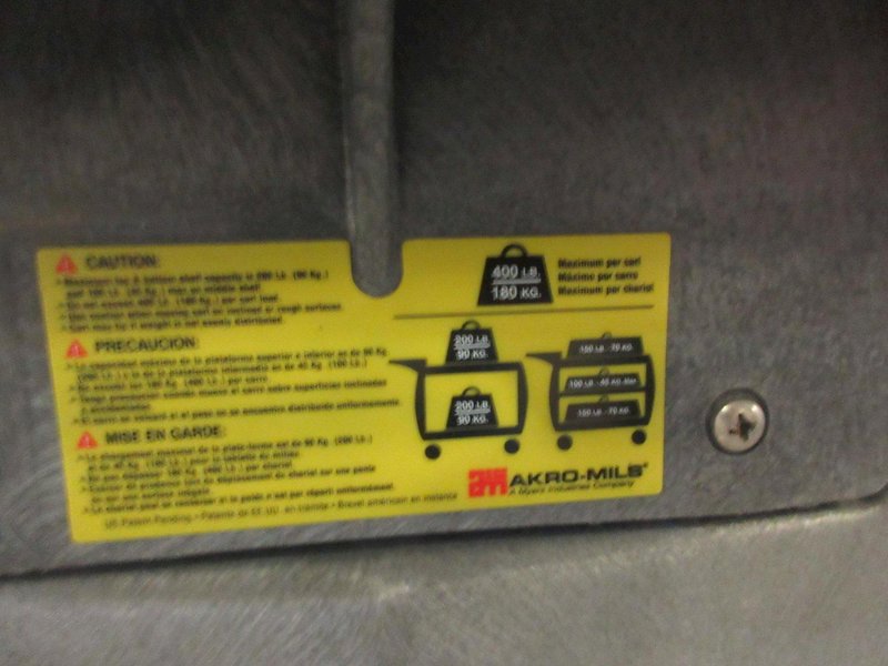 Uline H-1495 Mobile Workstations, (4)- Auction Item