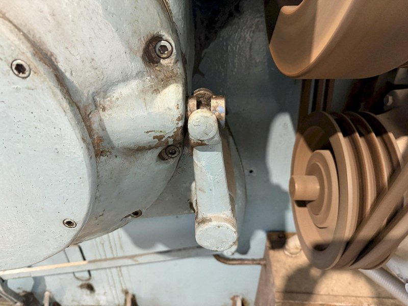 10' X 3/8" CINCINNATI 2510 MECHANICAL SQUARING SHEAR. STOCK # 0779525