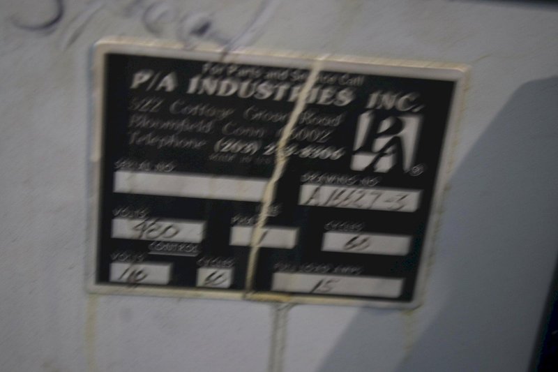 PA INDUSTRIES STRAIGHTENER: STOCK #75686
