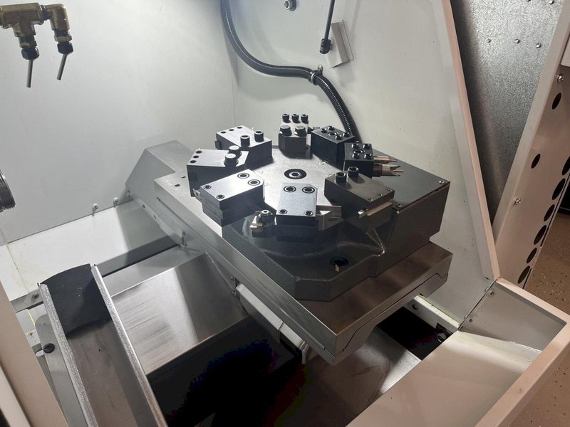 Haas CL-1 CNC 2-Axis Chucker with Bar Feed and 8-Station Turret, NEW 2021