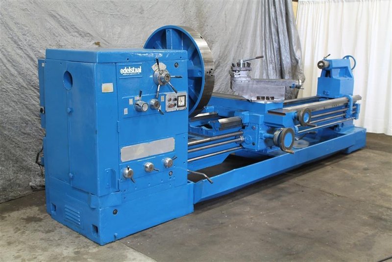 40" X 120" EDELSTAAL GAP BED ENGINE LATHE: STOCK #59735