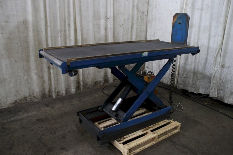 1000 LBS BLUE GIANT HYDRAULIC SCISSOR LIFT TABLE: STOCK #76651