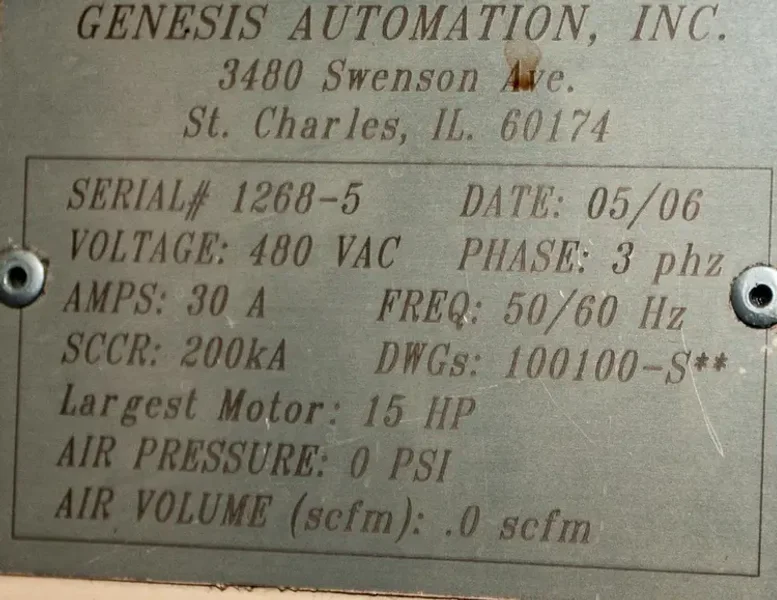 NEFF 75 TON HYDRAULIC PRESS, STOCK# 14109J