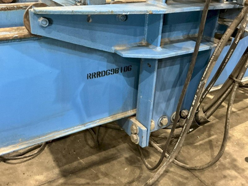 200 TON X 15' JAVELINA TRAVELING HEAD ROLLING FRAME HYDRAULIC STRAIGHTENING PRESS: YOBRO #25136