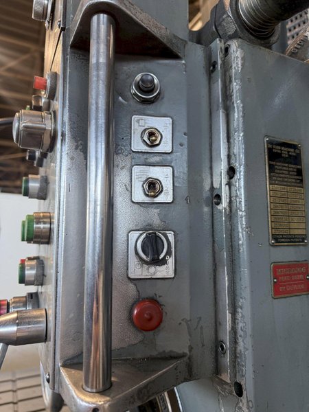 3" DEVLIEG 3H-72 HORIZONTAL BORING MILL. STOCK # 0113926