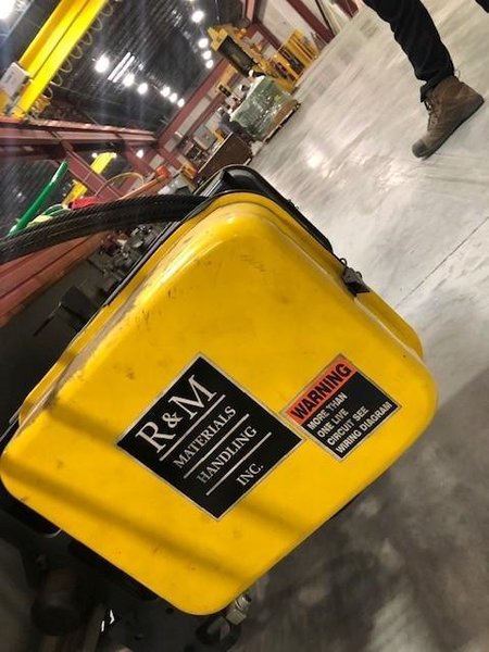 5 TON R&amp;M SPACE MASTER SX MONORAIL CRANE WORK STATION STOCK #2832