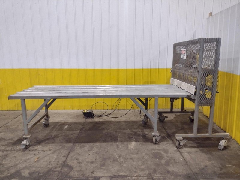 48" DIXIE MACHINE AIR OPERATED PANEL CROP SHEAR: YOBRO #24966