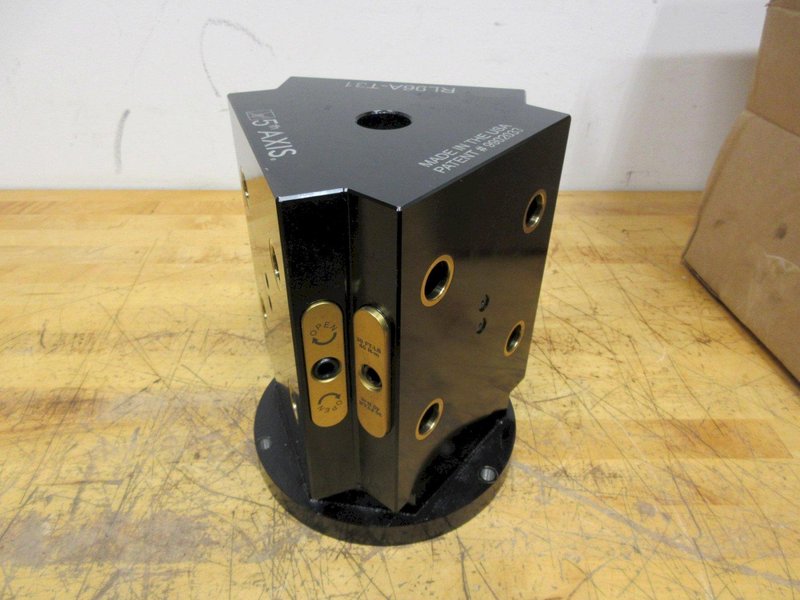 5th Axis RL96A-T31 (200mm x 250mm) Rocklock™ Tombstone, 3 Face Aluminum- Auction Item