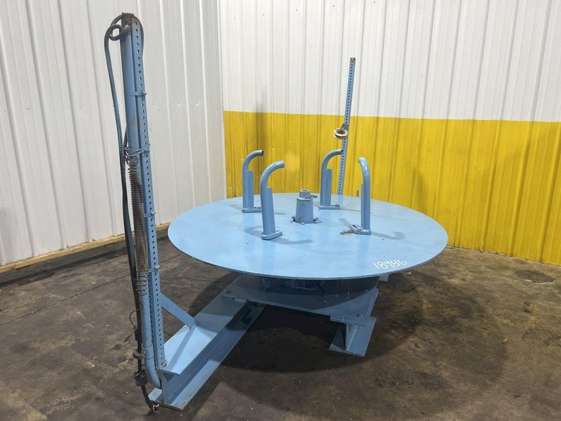 5,000 LBS x 72" ACCRA HORIZONTAL PALLET TYPE MOTORIZED COIL REEL UNCOILER: STOCK 18986