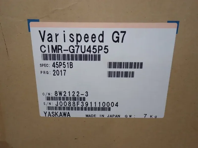 YASKAWA ELECTRIC SERVO DRIVE  -  CIMR-G7U45P5
