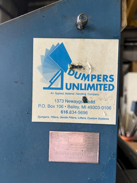 4,000 LB CAPACITY GONDOLA DUMPER