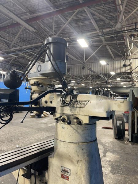 BRIDGEPORT 42” X 9” VERTICAL MILL