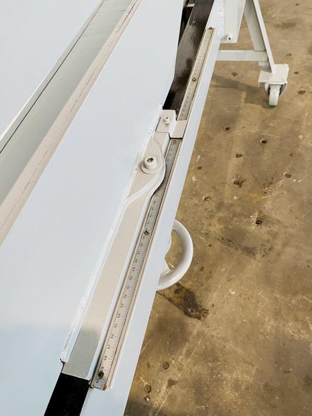52&quot; X 10 GA BY GEORGE MODEL CS5273 ROTARY CIRCLE SHEAR. STOCK # 0737621