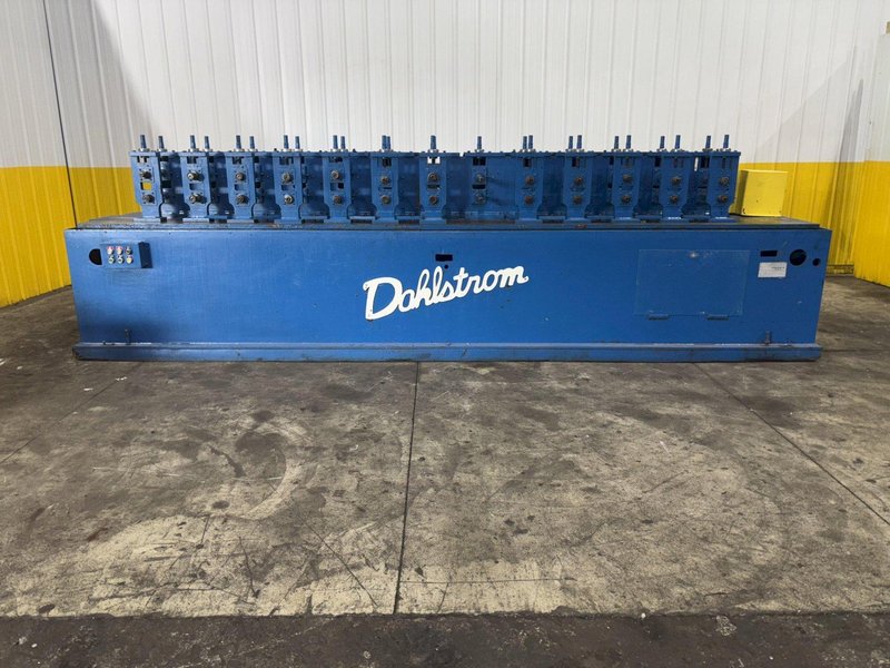 12 STAND x 1.25&quot; DAHLSTROM MODEL #300-14 ROLLFORMER 10&quot; ROLL SPACE: YOBRO #24089