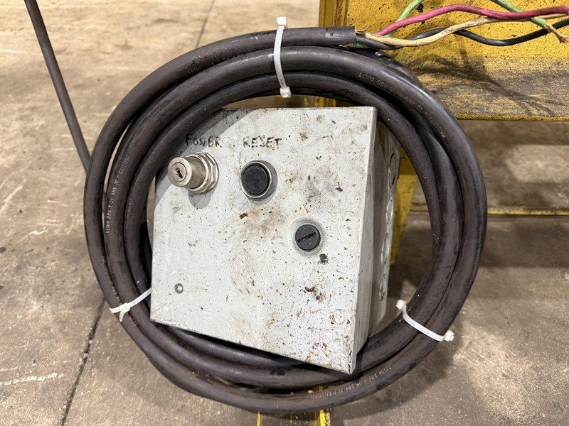 100 TON ENERPAC MODEL #GPEM3420Y H-FRAME HYDRAULIC PRESS: YOBRO #25886