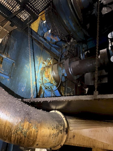 1500 TON BLISS #29 KNUCKLE JOINT PRESS WITH 15" STROKE. STOCK # 0328326