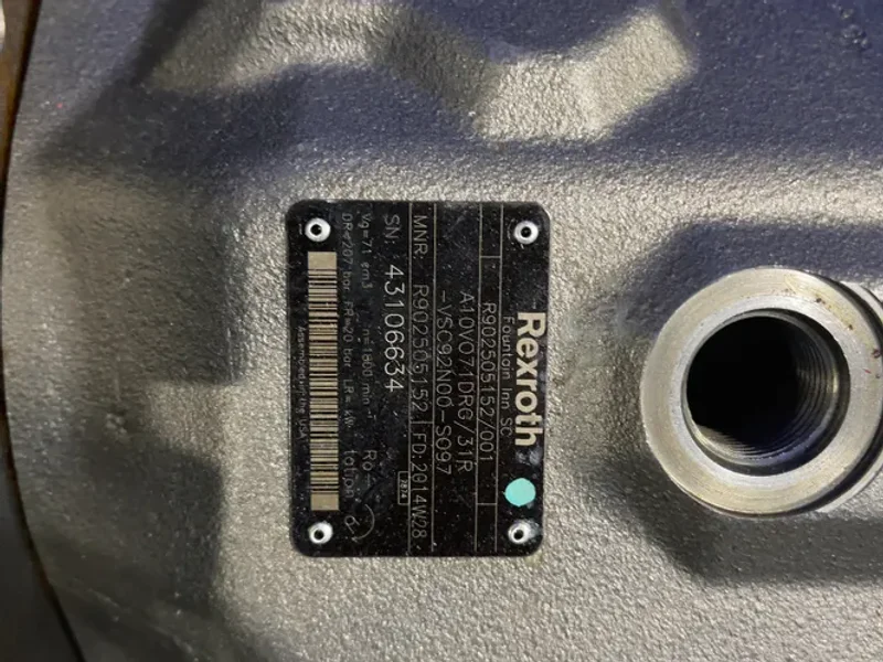 Rexroth 60 Hp Hydraulic Pump - R902505152/001